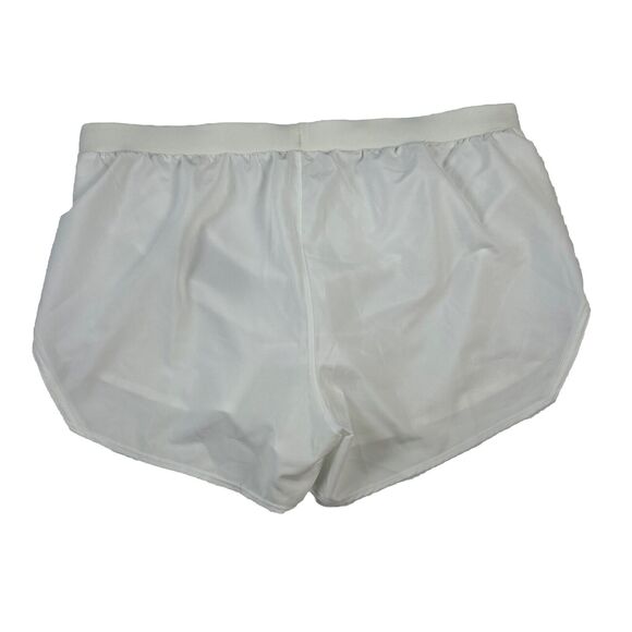 Under Armour UA Fly-By 2.0 Shorts Womens XL Running Gym Shorts 3” -White New - Picture 2 of 11